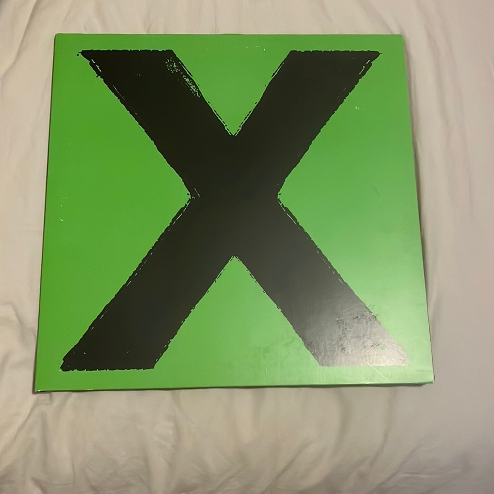 ed sheeran X vinyl !!